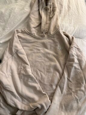 ALO Yoga Beige Accolade Hoodie